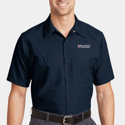 Red Kap® Long Size, Short Sleeve Industrial Work Shirt Thumbnail