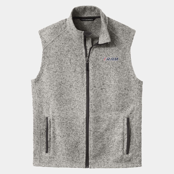 Port Authority® Sweater Fleece Vest Thumbnail